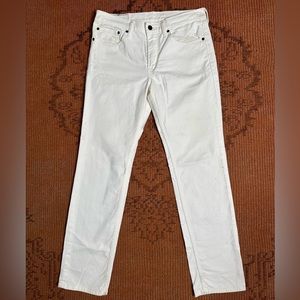 Levi’s White Jeans